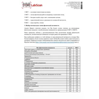 ДНК-диета, бланк 13