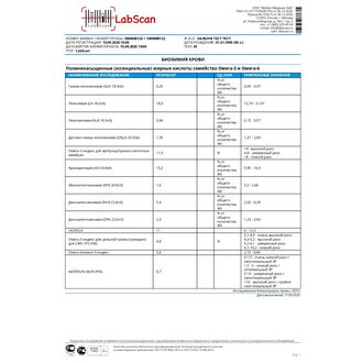 Полиненасыщенные (эссенциальные) жирные кислоты семейства Омега-3 и Омега-6