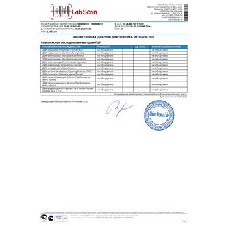 ИППП-12 (ПЦР-12), Тип результата: Качественно