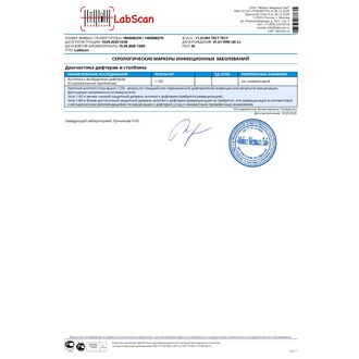 Антитела к возбудителю дифтерии (Corynebacterium diphtheriae)