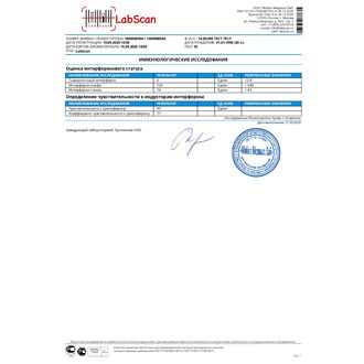 Чувствительность к Циклоферону