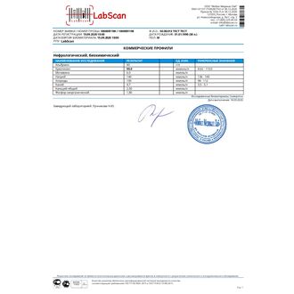 Обследование почек, расширенный (сывороточные маркеры)